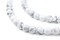 The Bead Chest White Round Howlite Beads (6mm): Organic Gemstone Round Spherical Energy Stone Healing Power Crystal for Jewelry Bracelet Mala Necklace Making